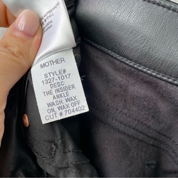 MOTHER Insider Ankle Faux Leather - Picture 11 of 13